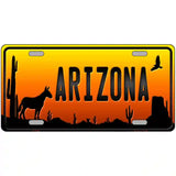 Donkey Arizona Scenic Novelty Metal License Plate 24" x 12" (LLP)