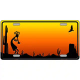 Kokopelli Blank Scenic Novelty Metal License Plate 24" x 12" (LLP)