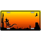 Lizard Blank Scenic Novelty Metal License Plate 24" x 12" (LLP)