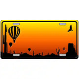 Balloon Blank Scenic Novelty Metal License Plate 24" x 12" (LLP)