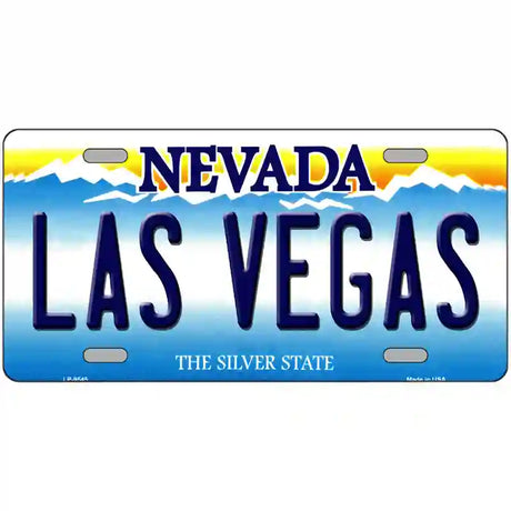 Las Vegas Nevada Novelty Metal License Plate 24" x 12" (LLP)