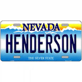 Henderson Nevada Novelty Metal License Plate 24" x 12" (LLP)