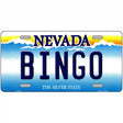 Bingo Nevada Novelty Metal License Plate 24" x 12" (LLP)