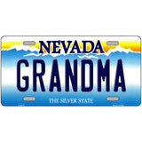 Grandma Nevada Novelty Metal License Plate 24" x 12" (LLP)