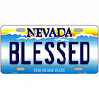 Blessed Nevada Novelty Metal License Plate 24" x 12" (LLP)