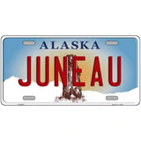 Juneau Alaska State Novelty Metal License Plate 24" x 12" (LLP)