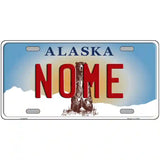 Nome Alaska State Novelty Metal License Plate 24" x 12" (LLP)