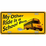 My Other Ride Novelty Metal License Plate 24" x 12" (LLP)