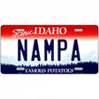 Nampa Idaho Metal Novelty License Plate 24" x 12" (LLP)