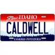 Caldwell Idaho Metal Novelty License Plate 24" x 12" (LLP)