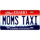 Moms Taxi Idaho Metal Novelty License Plate 24" x 12" (LLP)