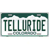 Telluride Colorado Metal Novelty License Plate 24" x 12" (LLP)