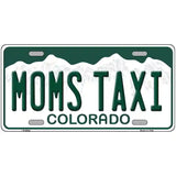 Moms Taxi Colorado Metal Novelty License Plate 24" x 12" (LLP)