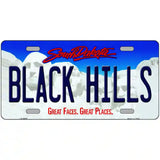 Black Hills South Dakota Metal Novelty License Plate 24" x 12" (LLP)