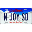 N Joy SD South Dakota Metal Novelty License Plate 24" x 12" (LLP)