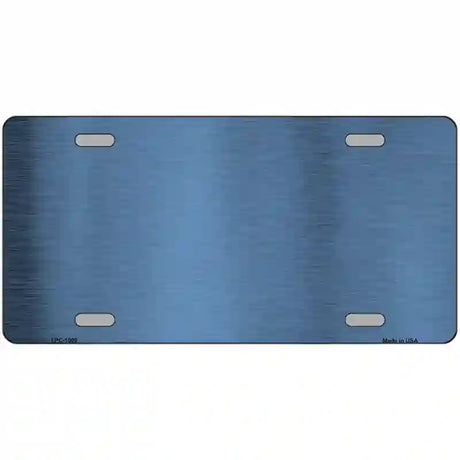 Light Blue Metallic Solid Metal Novelty License Plate 24" x 12" (LLPC)