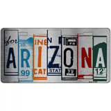 Arizona License Plate Art Metal Novelty License Plate 24" x 12" (LLPC)