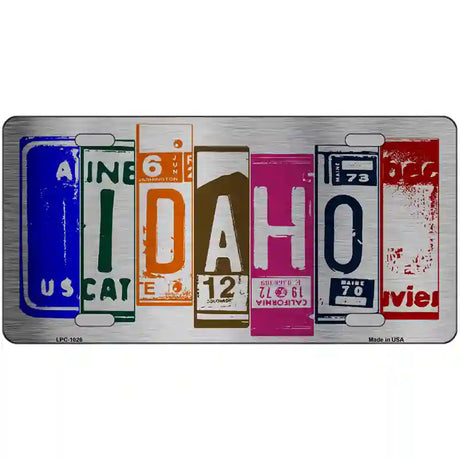 Idaho License Plate Art Metal Novelty License Plate 24" x 12" (LLPC)