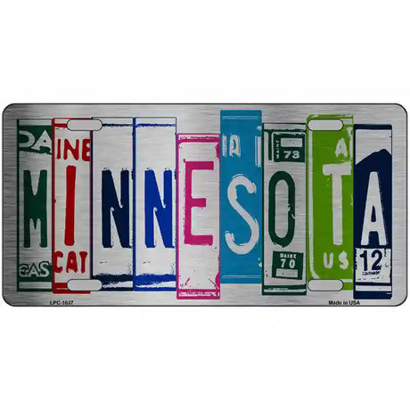 Minnesota License Plate Art Metal Novelty License Plate 24" x 12" (LLPC)