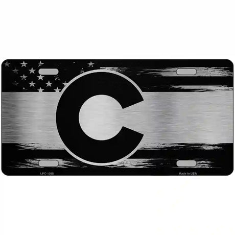 Colorado Carbon Fiber Novelty Metal License Plate 24" x 12" (LLPC)