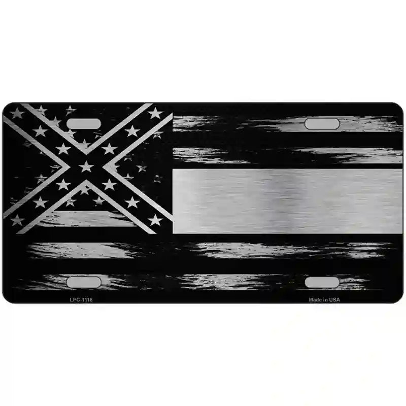 Mississippi Carbon Fiber Novelty Metal License Plate 24" x 12" (LLPC)