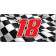 Kyle Busch Racing Novelty Metal License Plate LP-088