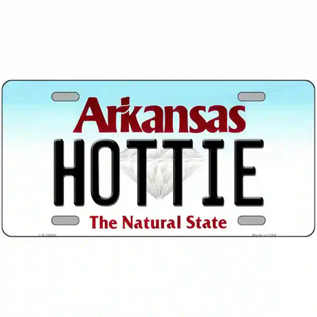 Hottie Arkansas Metal Novelty License Plate 12" x 6" (LP)