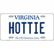 Hottie Virginia Metal Novelty License Plate 12" x 6" (LP)