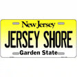 Jersey Shore New Jersey Metal Novelty License Plate 12" x 6" (LP)