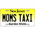 Moms Taxi New Jersey Metal Novelty License Plate 12" x 6" (LP)