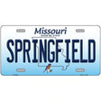 Springfield Missouri Metal Novelty License Plate 12" x 6" (LP)