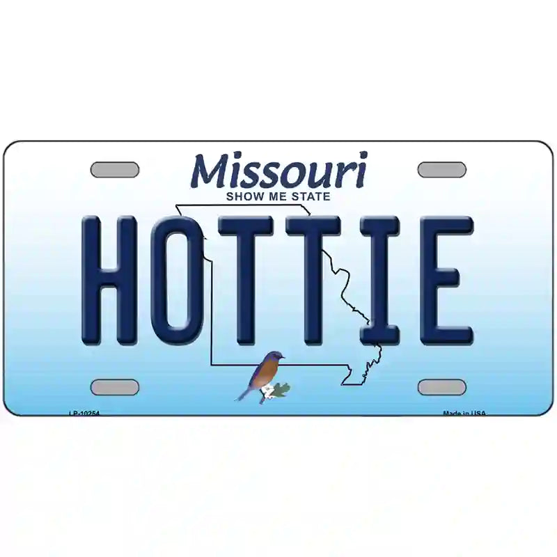 Hottie Missouri Metal Novelty License Plate 12" x 6" (LP)