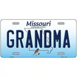 Grandma Missouri Metal Novelty License Plate 12" x 6" (LP)