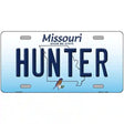 Hunter Missouri Metal Novelty License Plate 12" x 6" (LP)