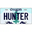 Hunter Oregon Metal Novelty License Plate 12" x 6" (LP)