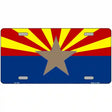 Arizona Big Star State Flag Novelty Metal License Plate 12" x 6" (LP)