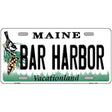 Bar Harbor Maine Metal Novelty License Plate 12" x 6" (LP)