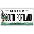 South Portland Maine Metal Novelty License Plate 12" x 6" (LP)