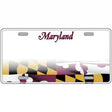 Maryland Blank Metal Novelty License Plate 12" x 6" (LP)