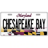 Chesapeake Bay Maryland Metal Novelty License Plate 12" x 6" (LP)