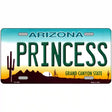 Princess Arizona Novelty Metal License Plate 12" x 6" (LP)