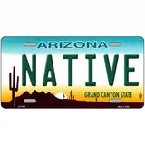 Native Arizona Novelty Metal License Plate 12" x 6" (LP)