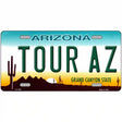 Tour Az Novelty Metal License Plate 12" x 6" (LP)