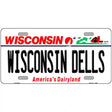 Wisconsin Dells Wisconsin Metal Novelty License Plate 12" x 6" (LP)