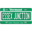 Essex Junction Vermont Metal Novelty License Plate 12" x 6" (LP)