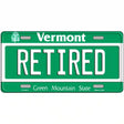 Retired Vermont Metal Novelty License Plate 12" x 6" (LP)