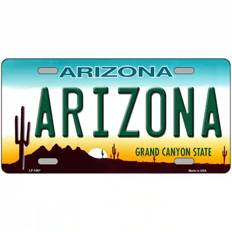 Arizona Novelty Metal License Plate 12" x 6" (LP)