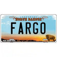 Fargo North Dakota Metal Novelty License Plate 12" x 6" (LP)