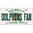 Dolphins Fan Florida Novelty Metal License Plate 12" x 6" (LP)