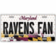 Ravens Fan Maryland Novelty Metal License Plate 12" x 6" (LP)